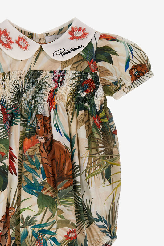JU Bodysuit With Jungle Print MULTICOLOR SJT847-7MI95