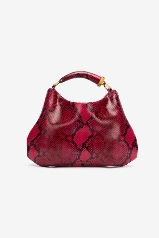 RC Bolso hobo estampado pitón RC Bolso hobo estampado pitón Fucsia TKB009-PZP02