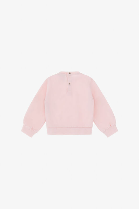 JU Felpa stampata Rosa TJT661-CF050