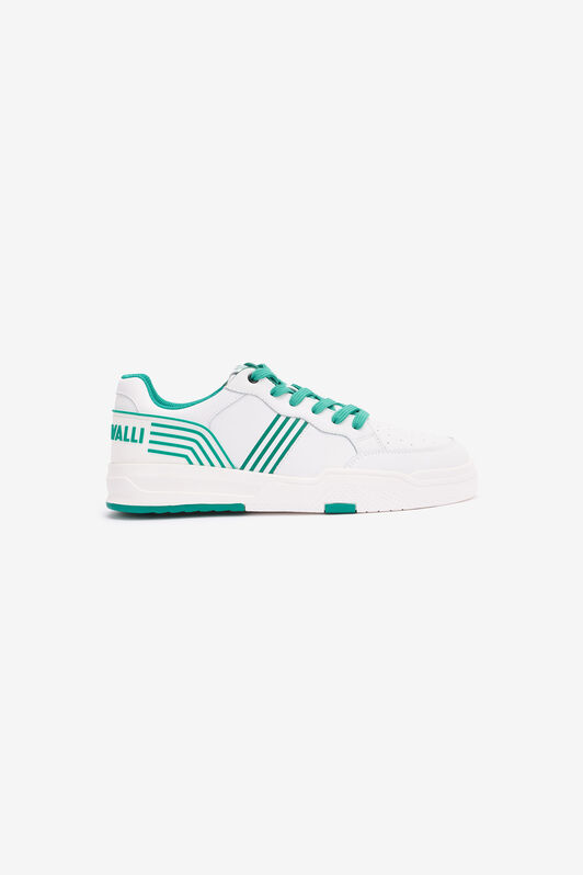 JC Sneakers Avec Détails Ajourés White, Green SFS059-SF305
