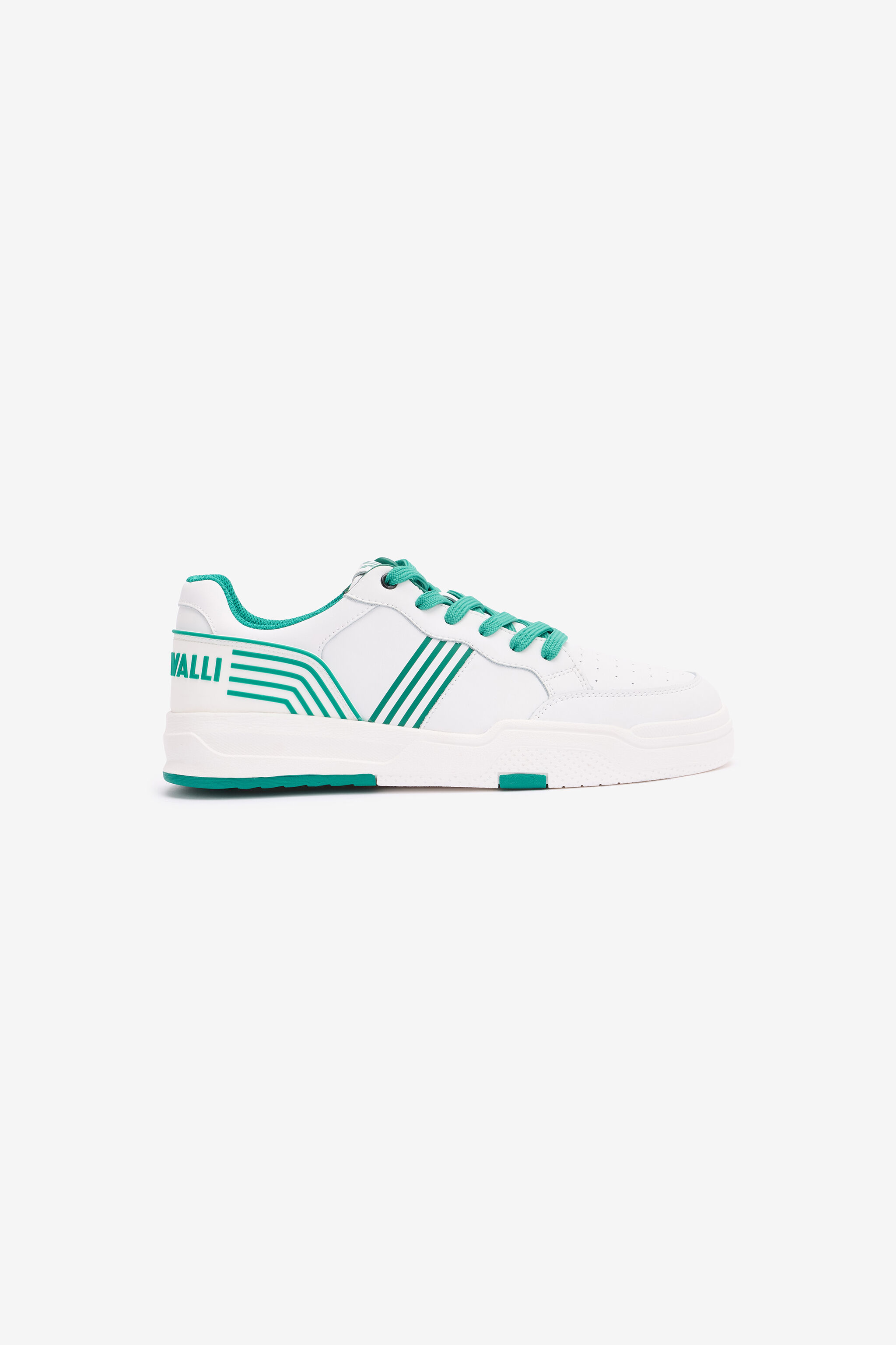 JC Sneakers Avec Détails Ajourés White, Green SFS059-SF305