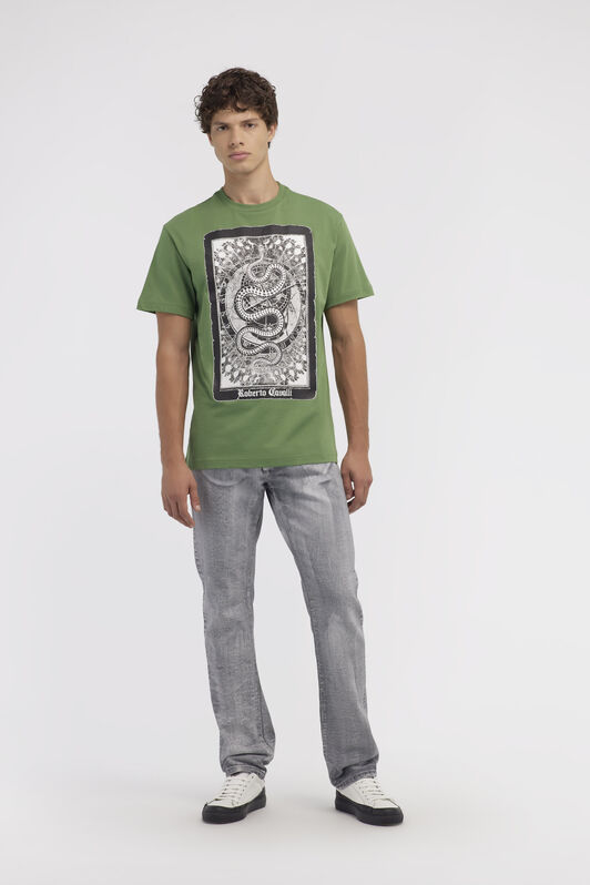RC T-shirt with Snake print RC T-shirt with Snake print Green NOT60F-JD060