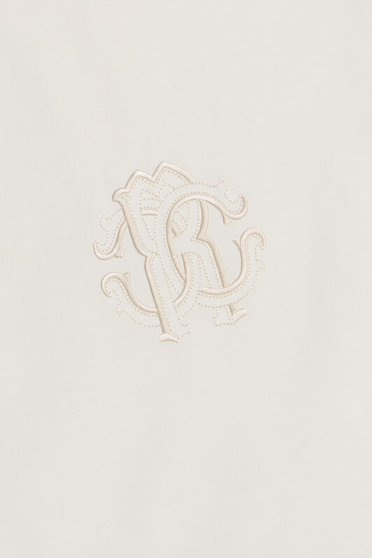 JU Monogram Zebra Print Blanket IVORY WJT805-JFR11