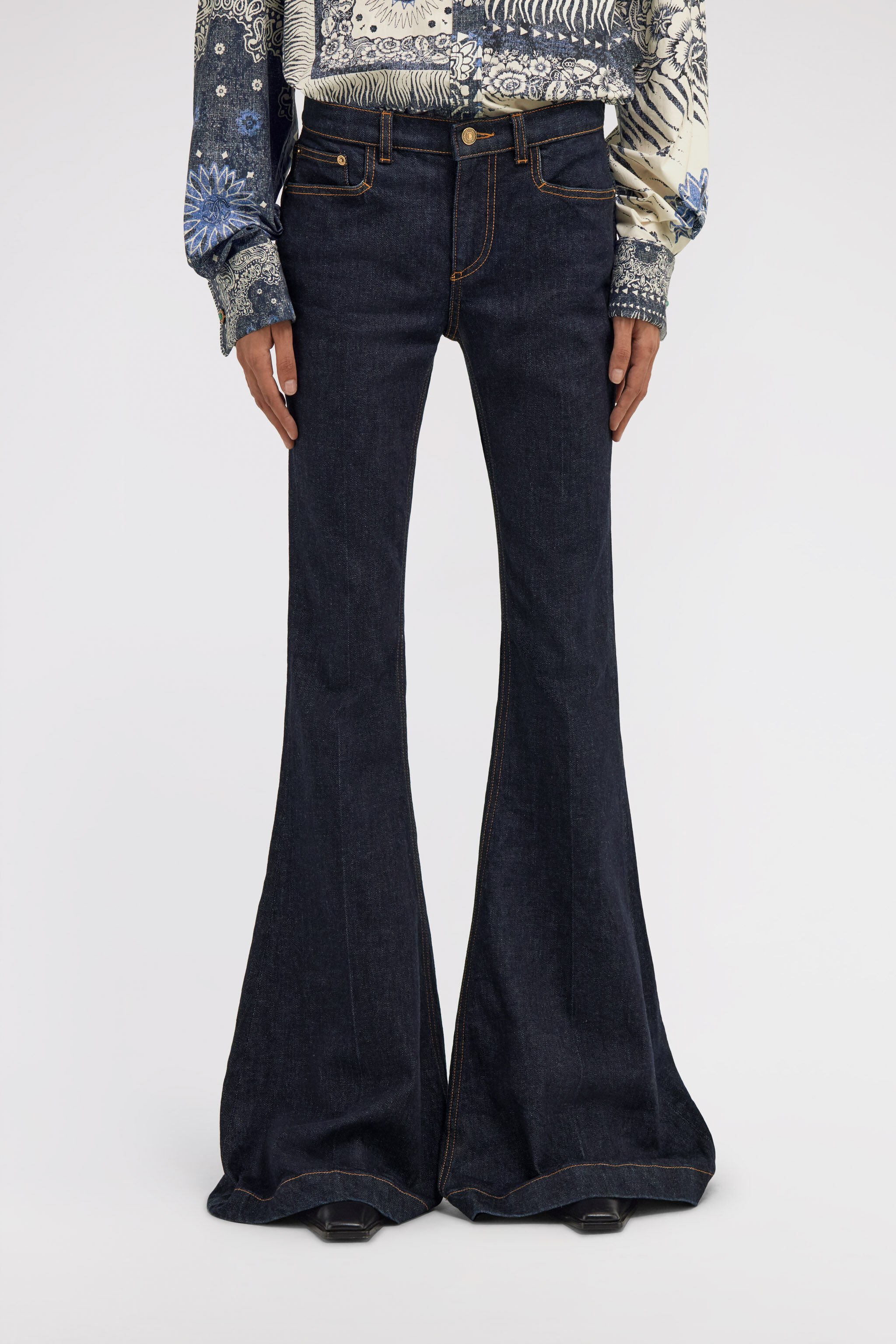 RC Flared Jeans Dark blue TKJ205-DS005