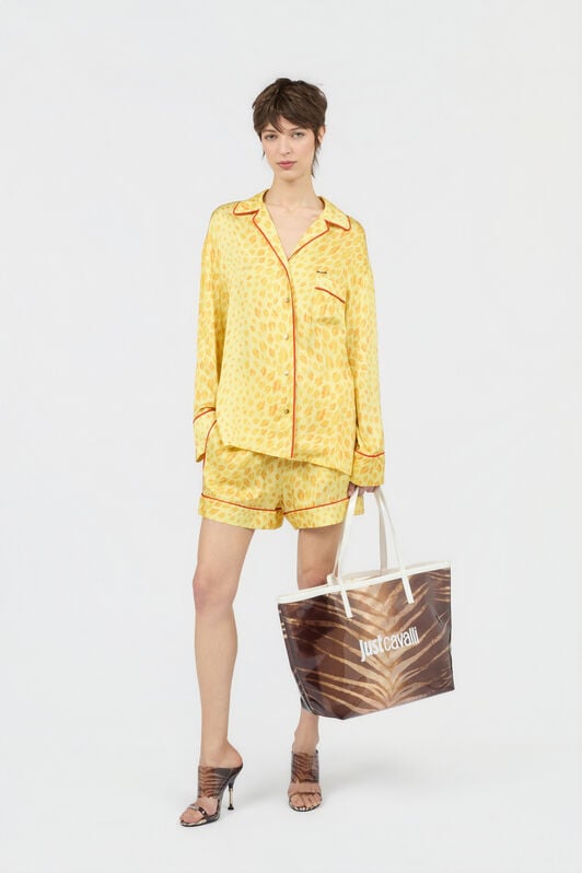 JC The Jaguar Kiss Print Shirt POP CORN WFT256-WF654