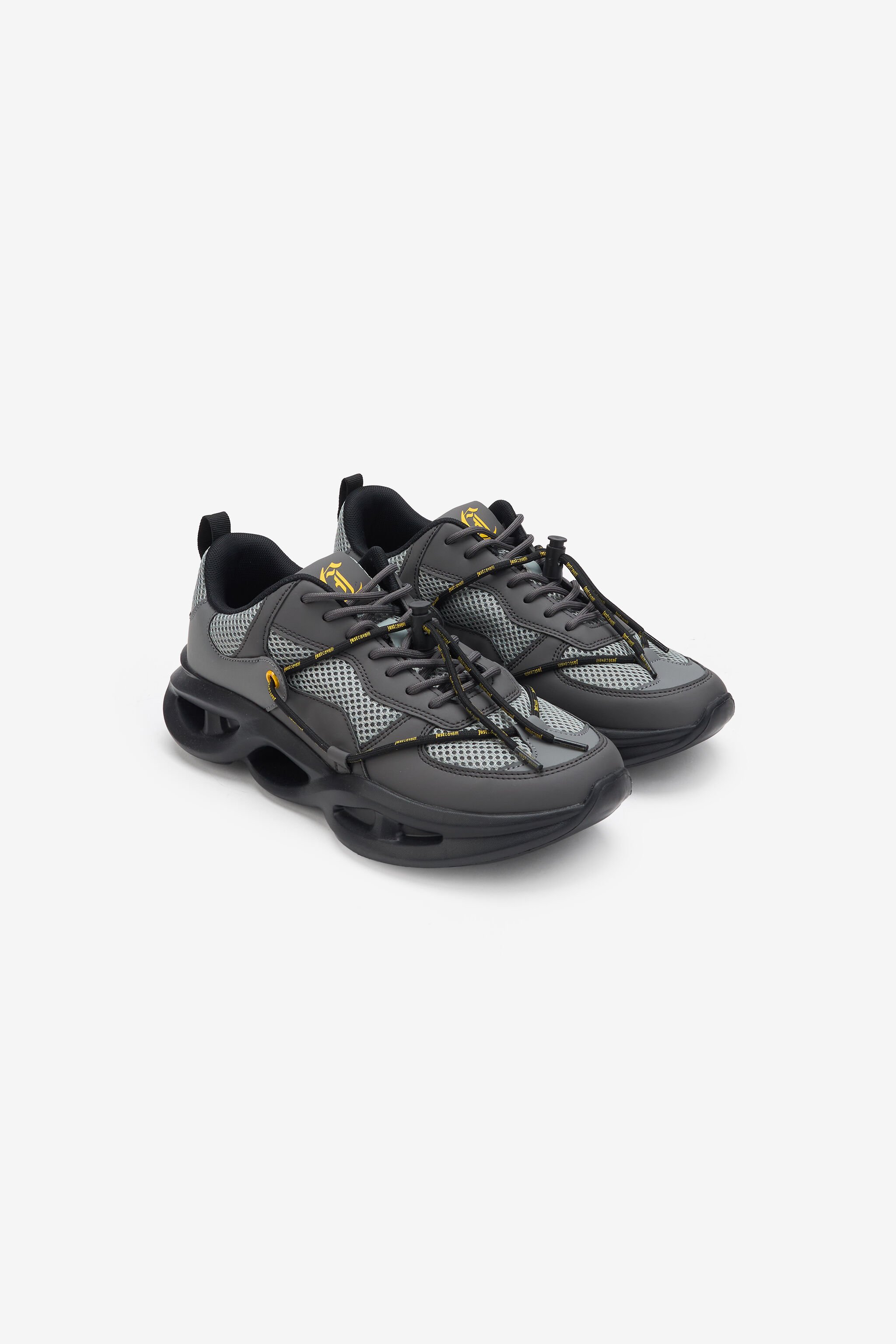 JC Grey Chunky Sneakers LONTRA WFS032-WF240