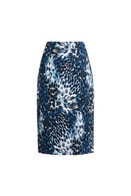 ${brand} Leopard-print fitted skirt ${colorDescription} ${masterID}