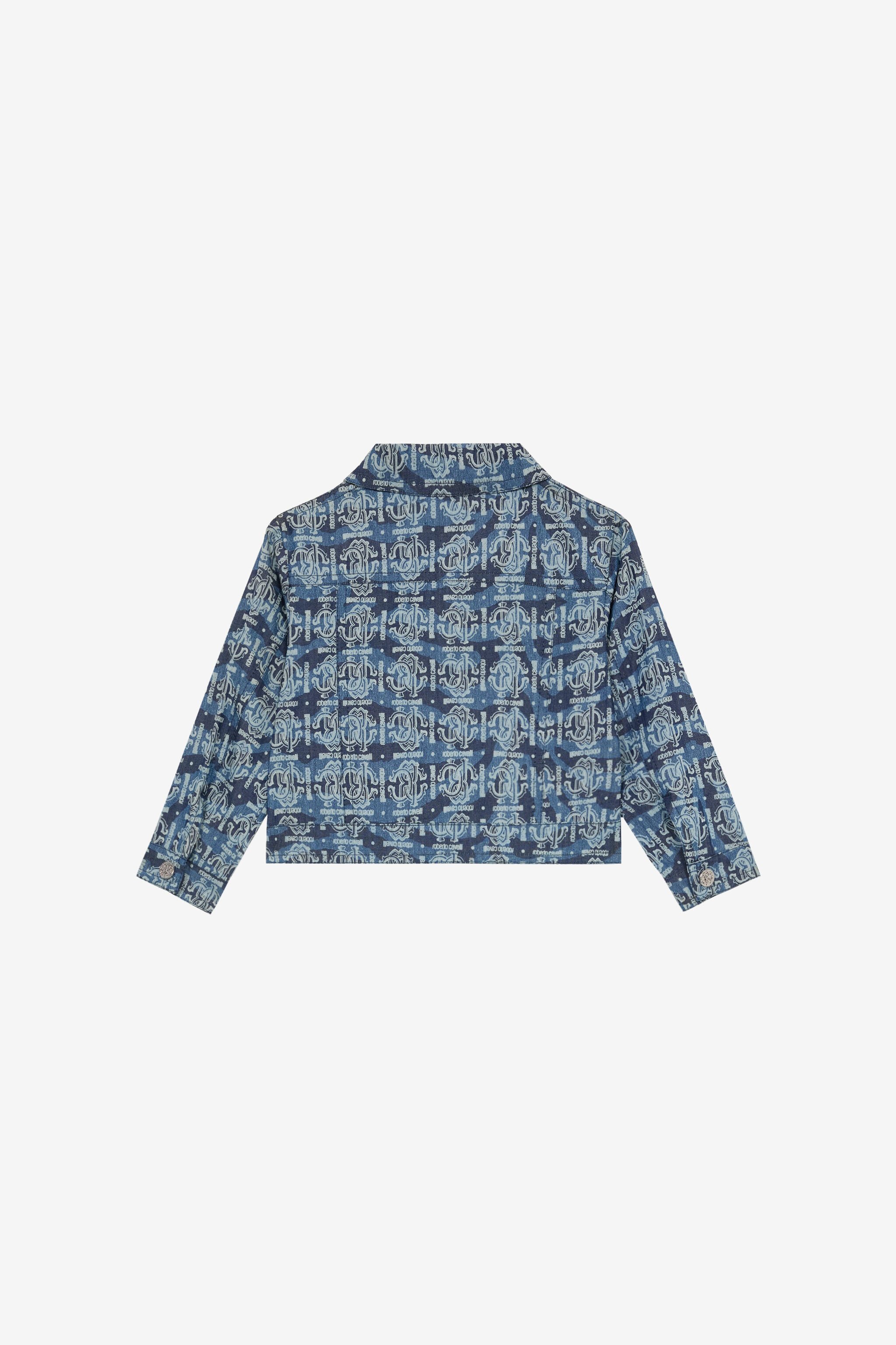 JU Giubbino Monogram RC E Lettering Blu UJJ408-DYO44