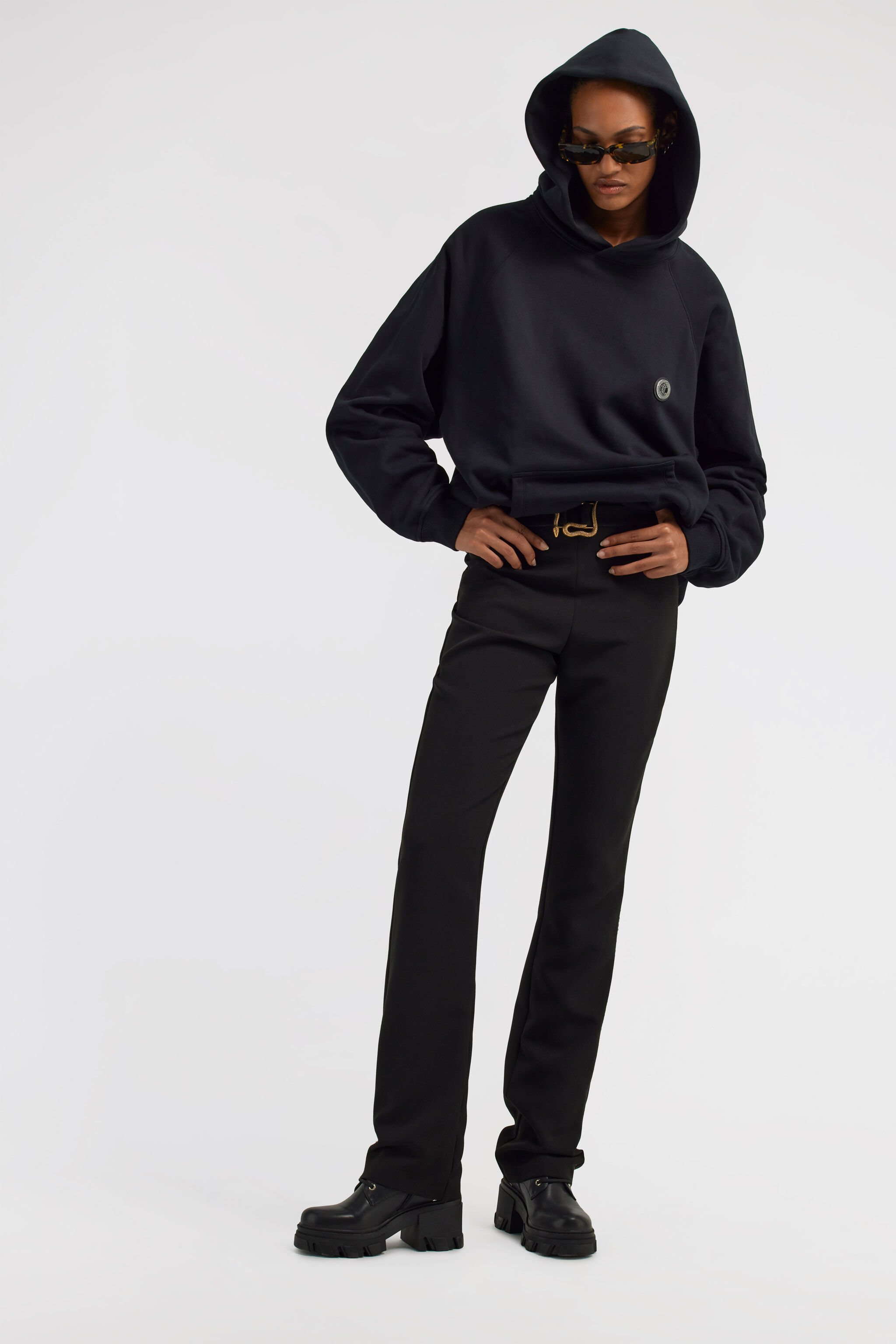 JC Just Cavalli Pants Noir TFT087-TF117