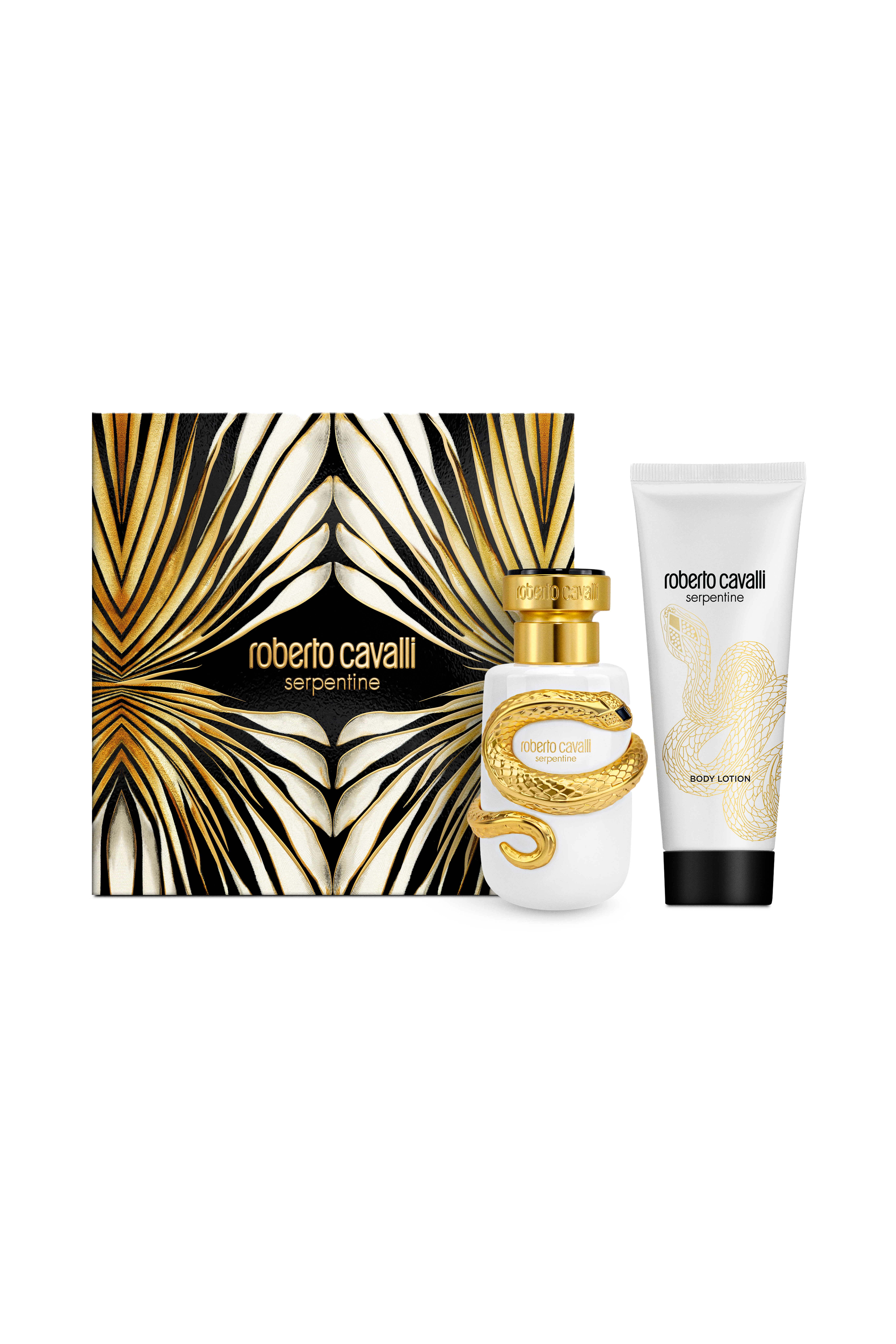 roberto cavalli トラ柄ラメ入りタンクトップ S Serpentine 2 Pcs Set - 2025 Holiday Gift Set in GENERIC for Women