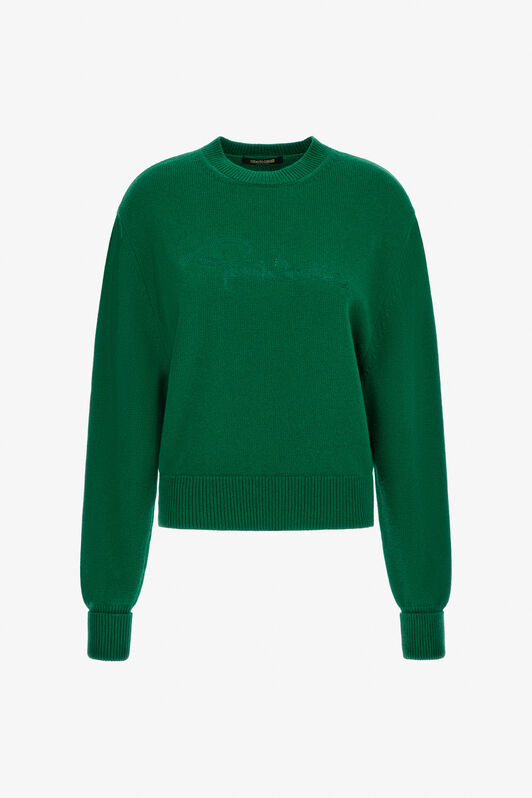 RC Kurzer Strickpullover Grün TKM623-MQ001