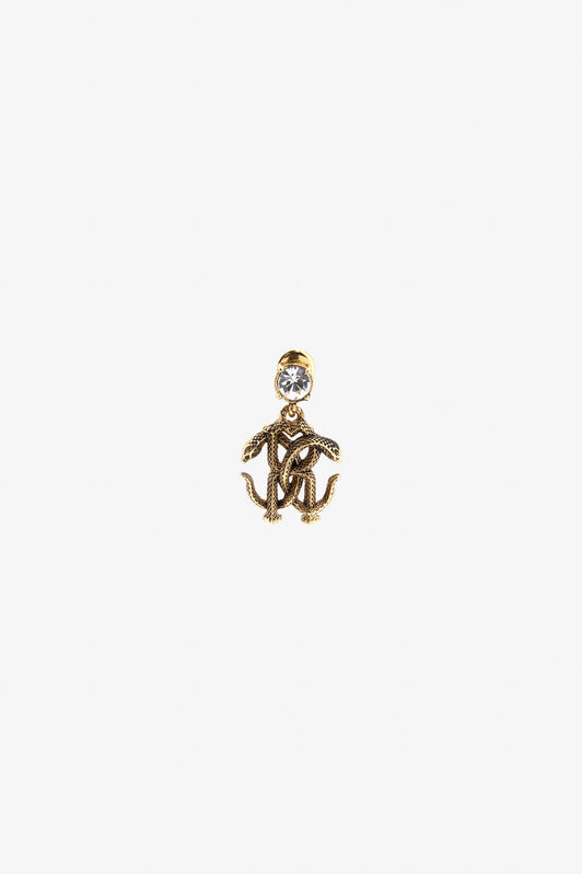 RC RC Logo Earrings Gold RXG001-AM021