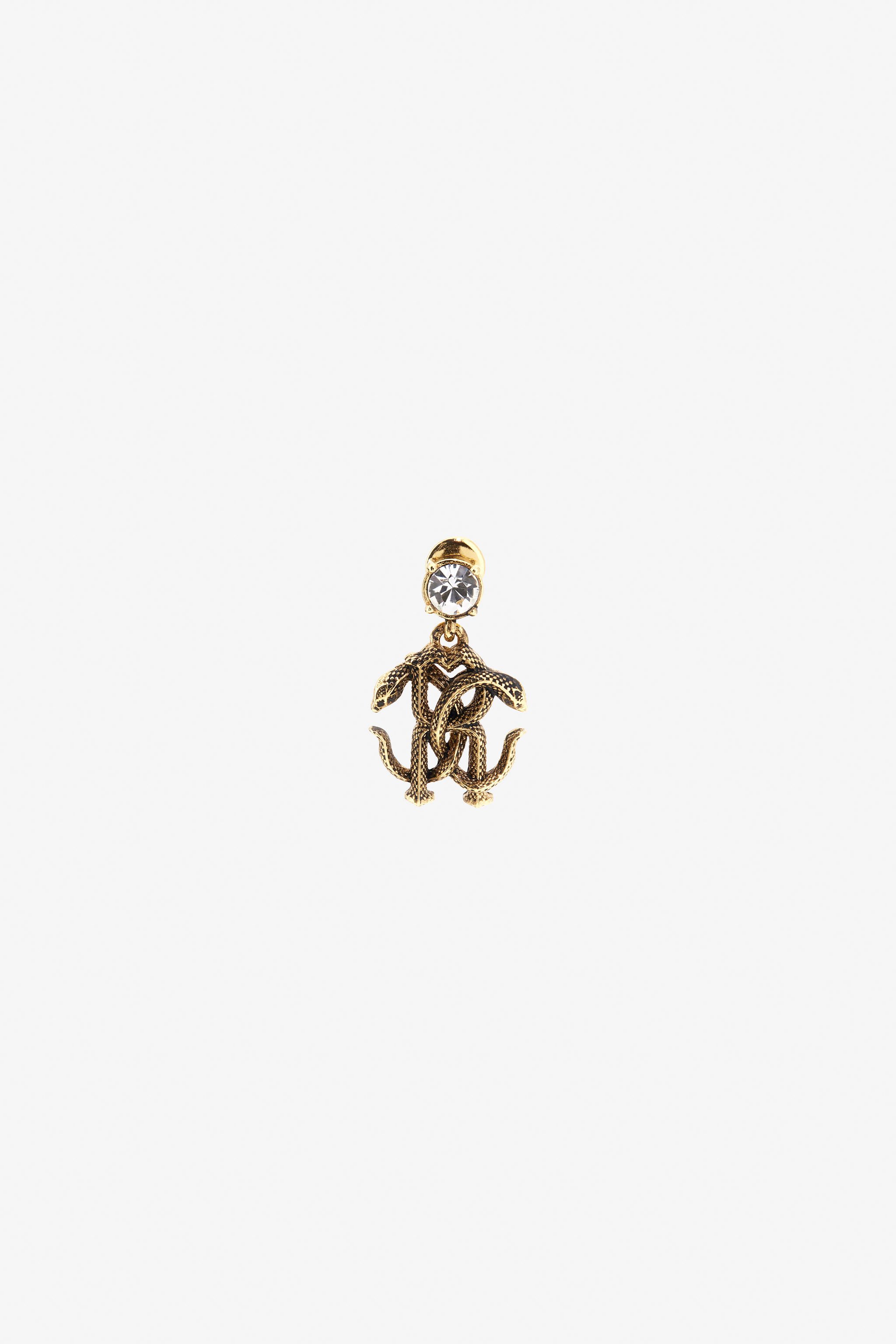 RC RC Logo Earrings Gold RXG001-AM021