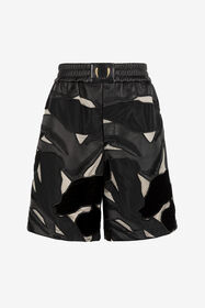 ${brand} Panelled Tiger Tooth Shorts ${colorDescription} ${masterID}