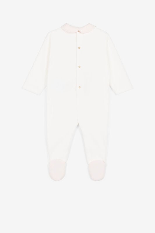 JU Animal And Logo-Print Babygrow Set White PJT841-JV025