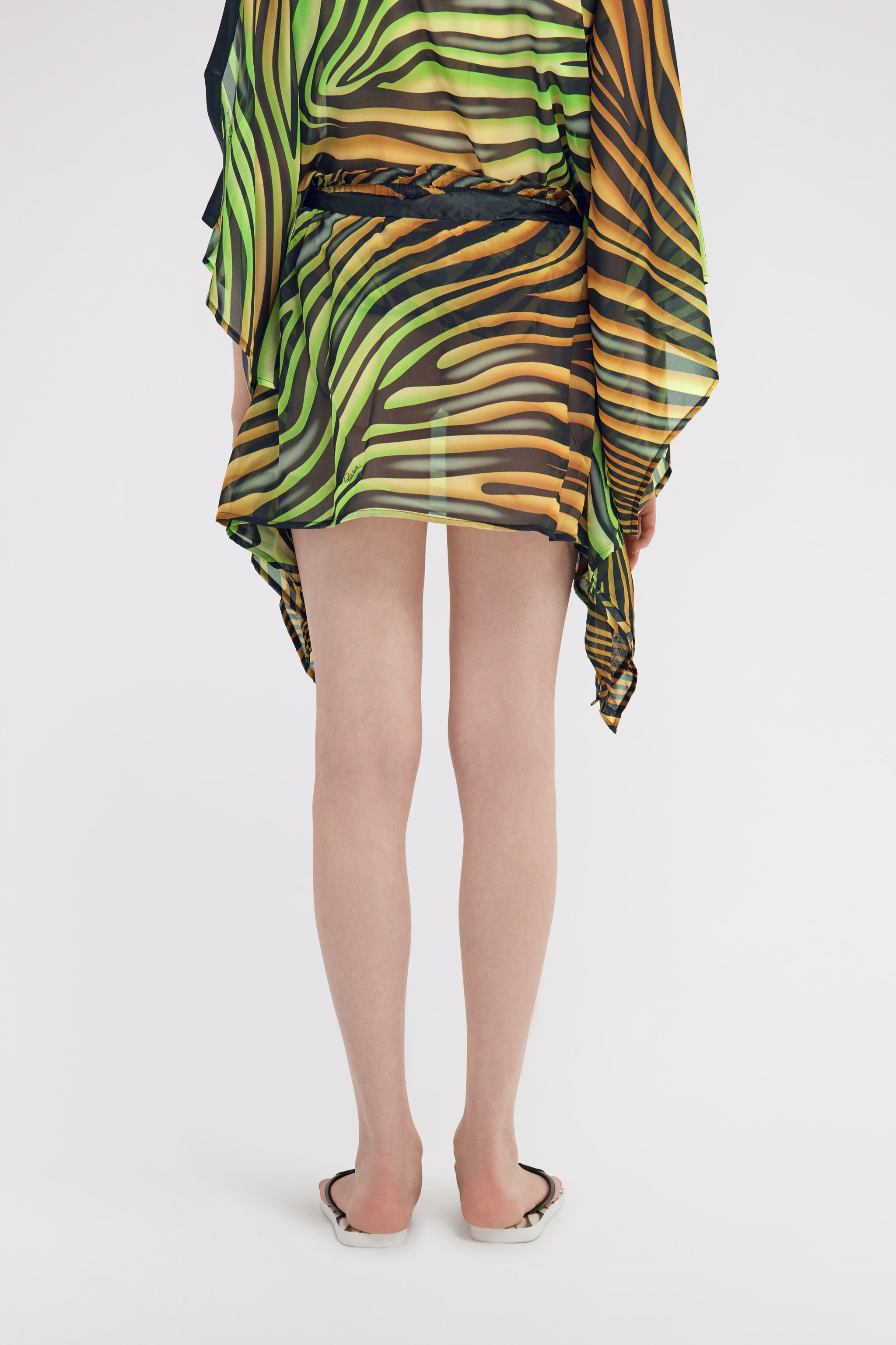 RC Zebra Print Skirt TIGER GREEN KSW00E-7GI20