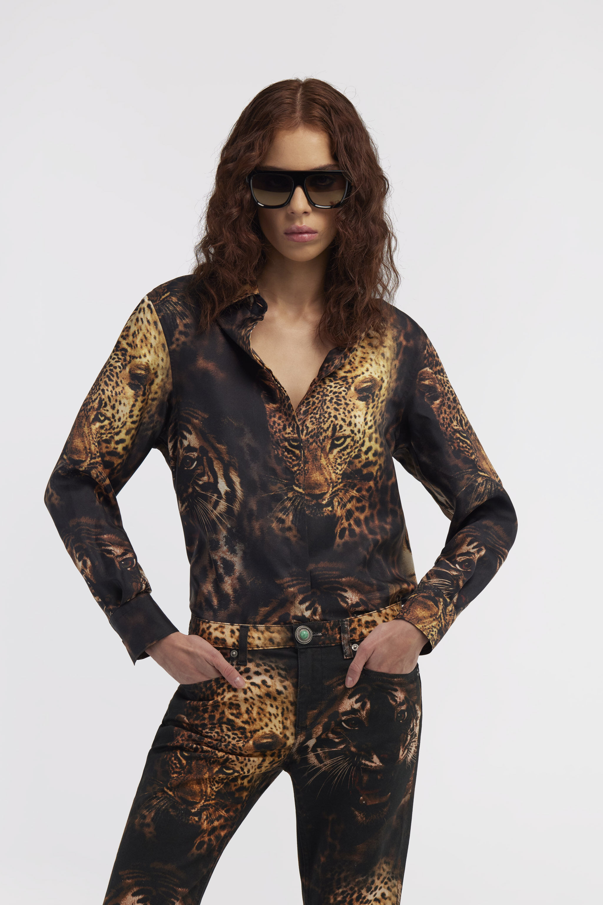 RC Shirt Dark brown RWT704-4QI14