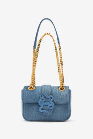 ${brand} Small Denim Crossbody Bag ${colorDescription} ${masterID}