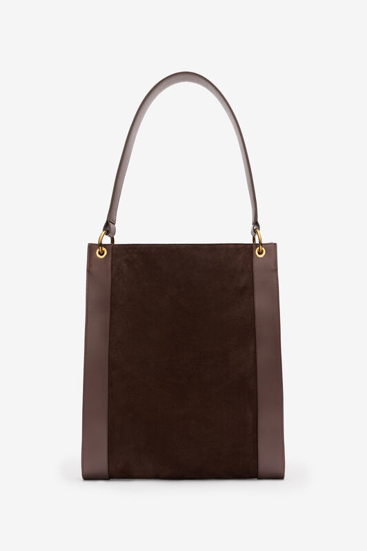 RC Shoulder Bag with Chain Brown VKB005-PC219