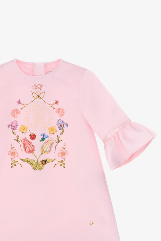 JU Abito con Logo RC Rosa TJT112-KU012