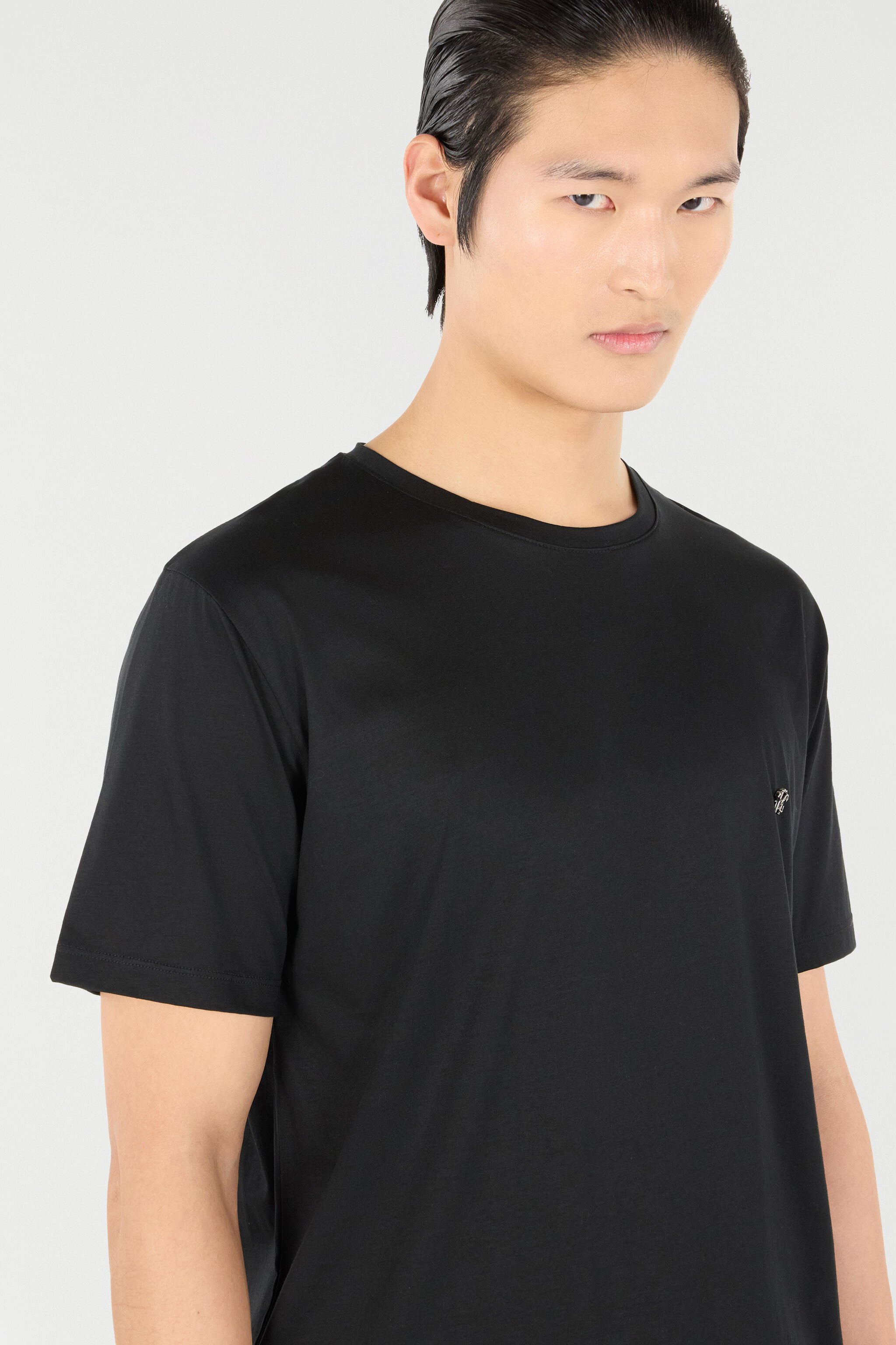 RC T-Shirt Con Monogram Mirror Snake Nero POT60E-JD023