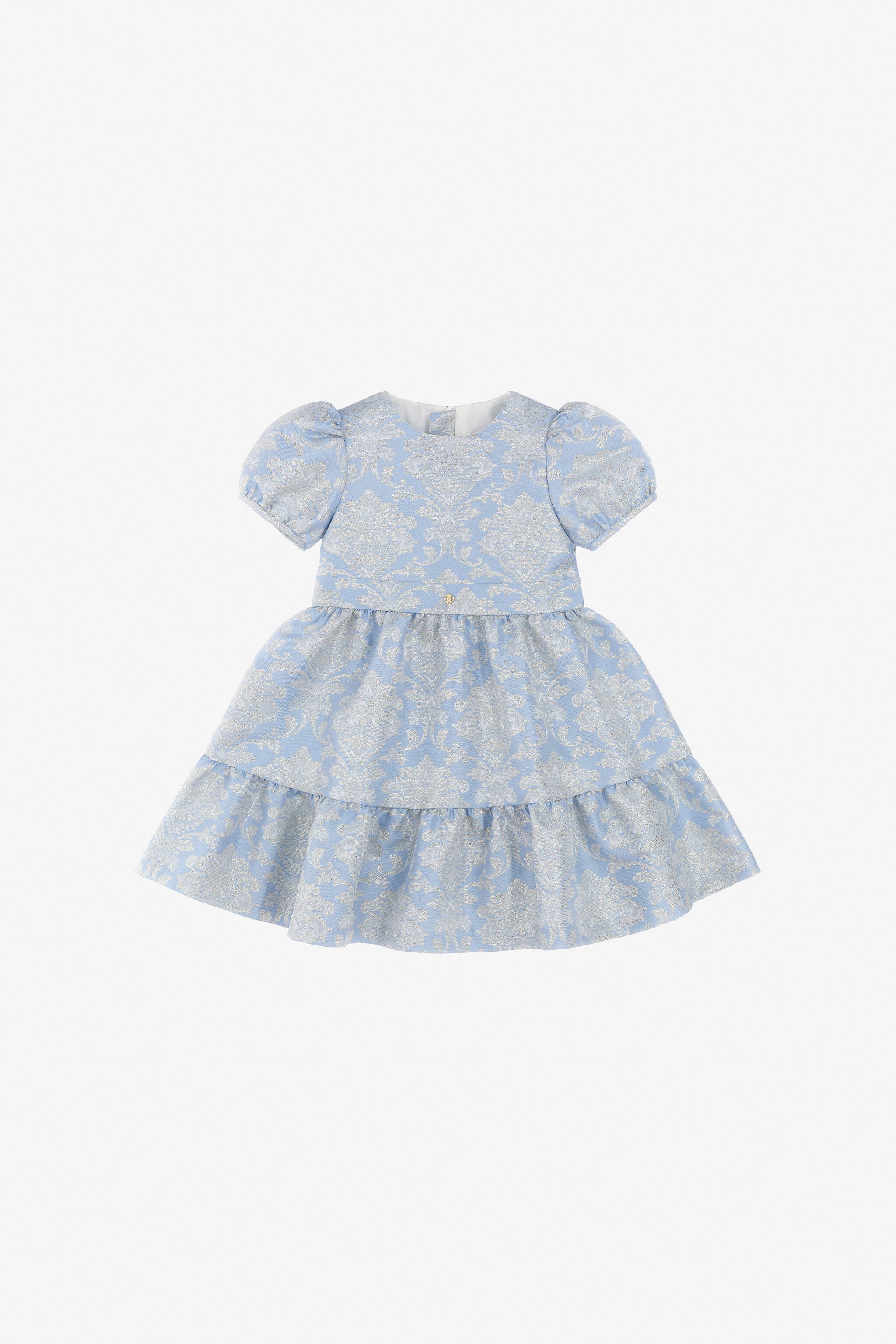 JU Printed Dress Light blue SJT152-DJ001