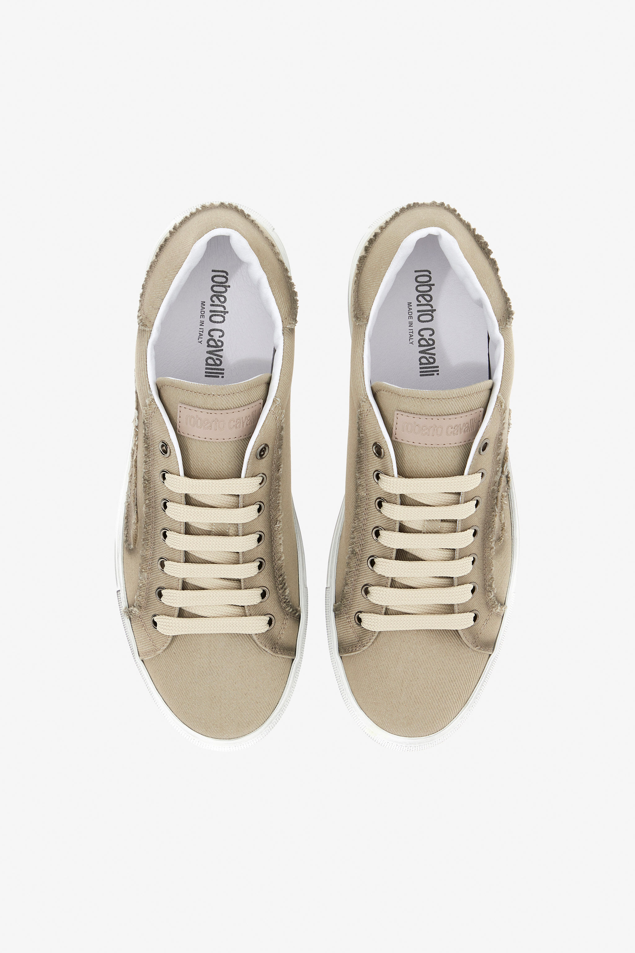 RC Sneakers with snake detail Brown SRS038-PZ19A