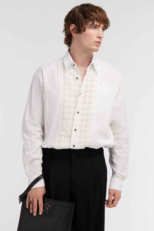 RC Camicia con pettorina Bianco SRT712-CH001
