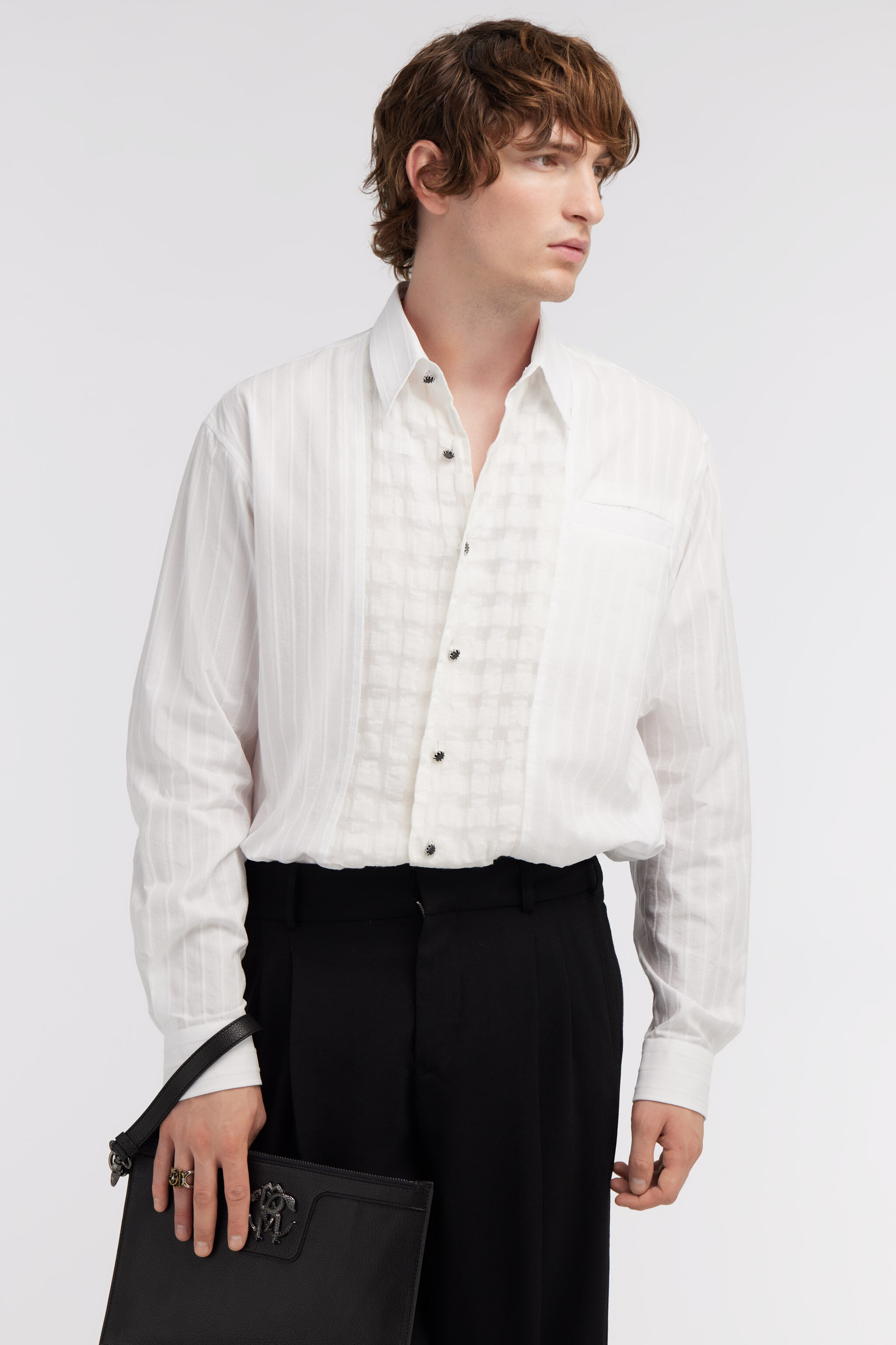 RC Camicia con pettorina Bianco SRT712-CH001