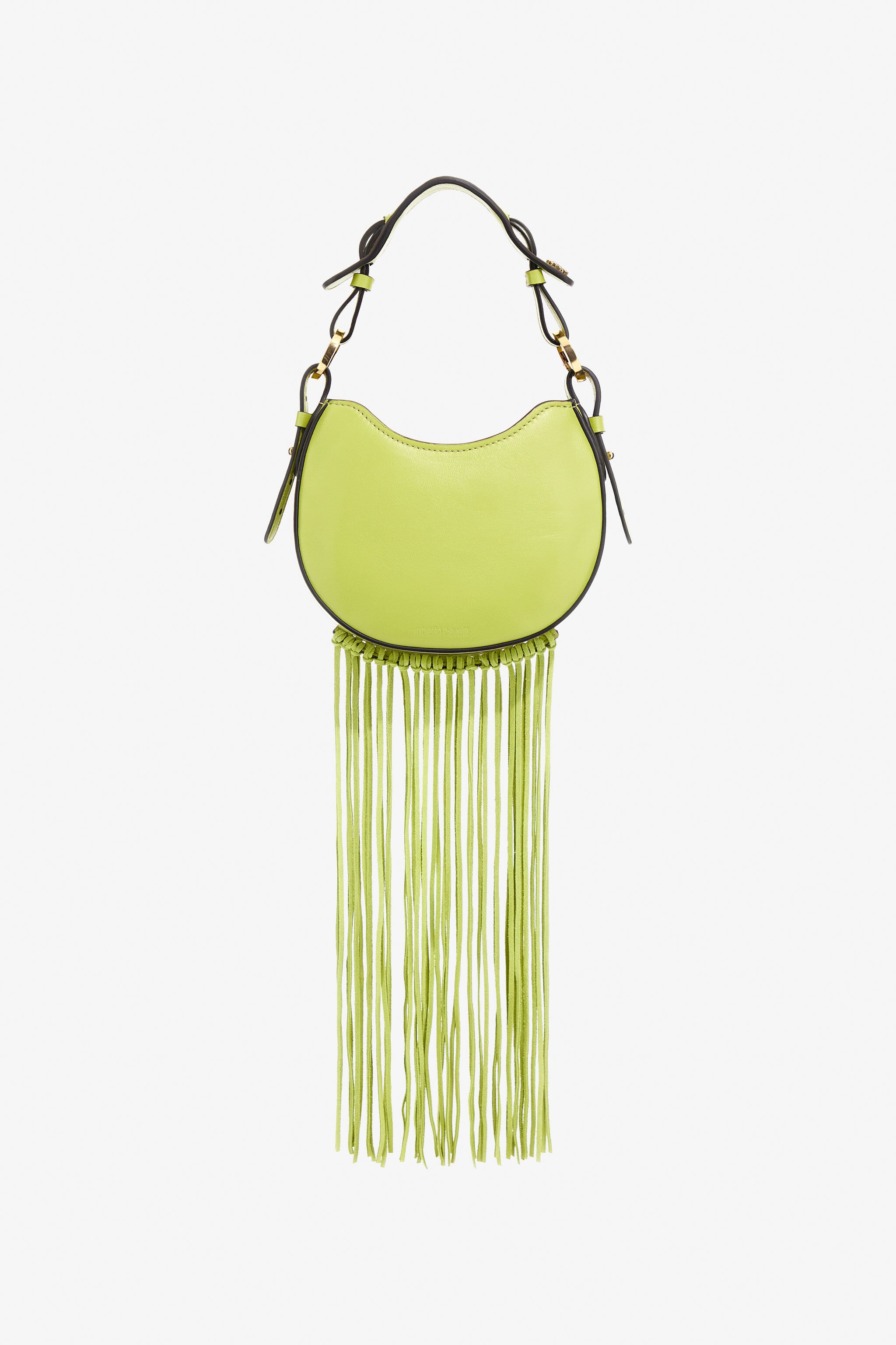 RC Borsa Fang Bag con frange Verde chiaro SWB020-PZ078