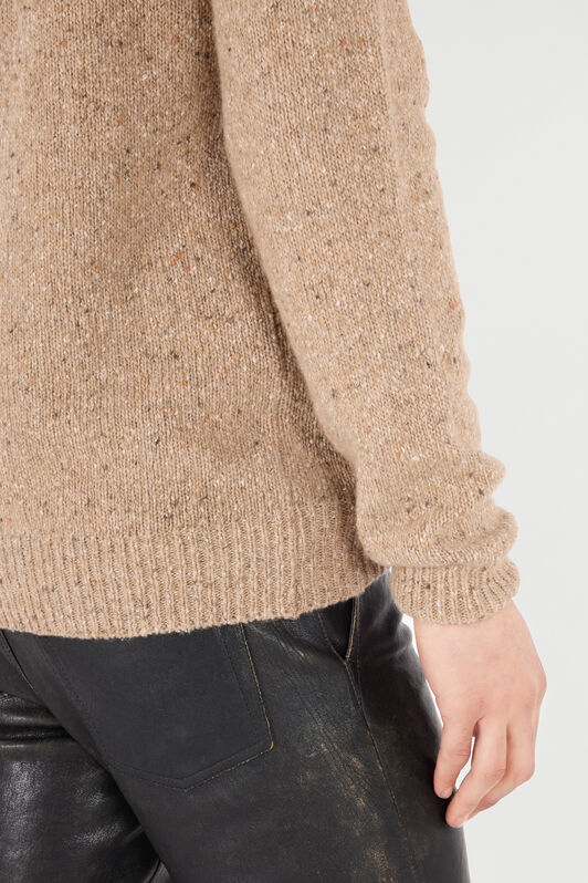RC Pull À Col Ras-Du-Cou BEIGE POM60H-MQO38