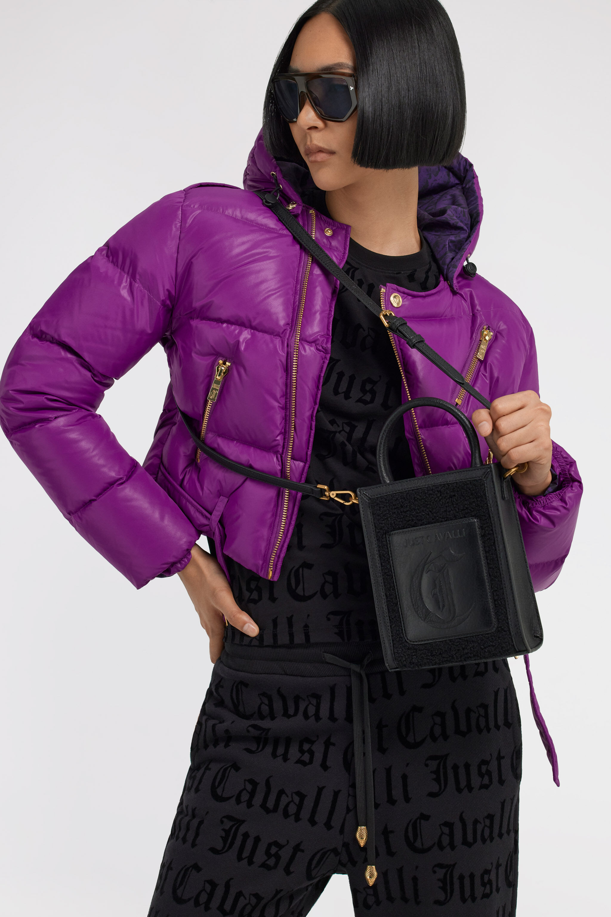 JC Just Cavalli Handbag Negro TFB123-TF488