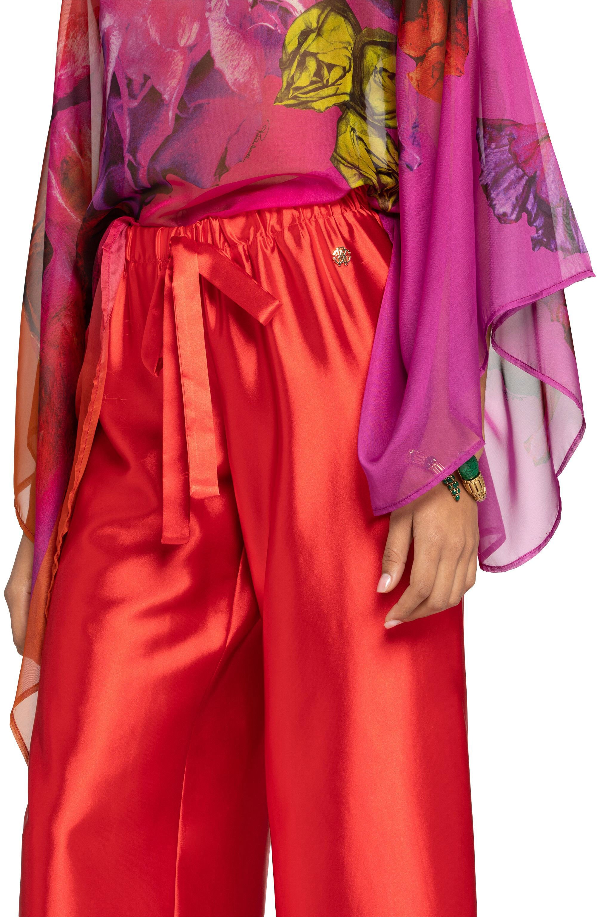 RC Wide-Leg Trousers Rojo FST201-RD036