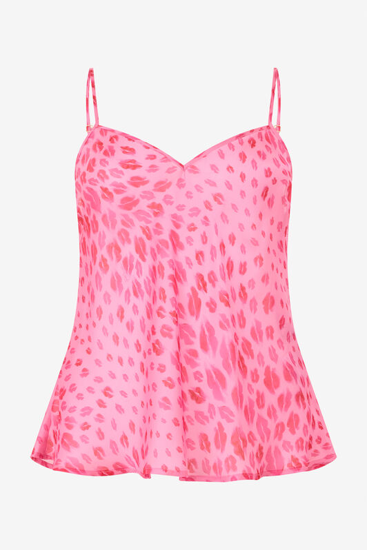 JC The Jaguar Kiss Print Top JC The Jaguar Kiss Print Top CARNATION WFT265-WF663