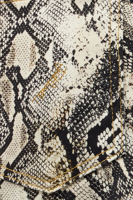JC Pants With Python Print Light brown UFJ015-UF142