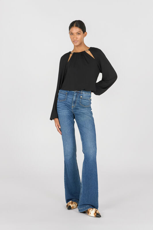 JC Women long-sleeve t-shirt JC Women long-sleeve t-shirt BLACK RKT879-RK385