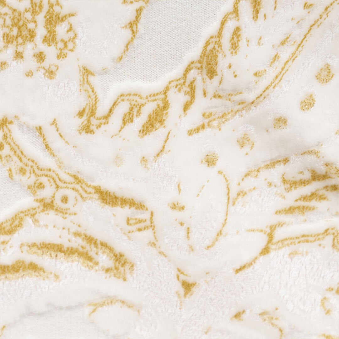 RC Ornamental White Print Top WHITE WQT609-6CR36