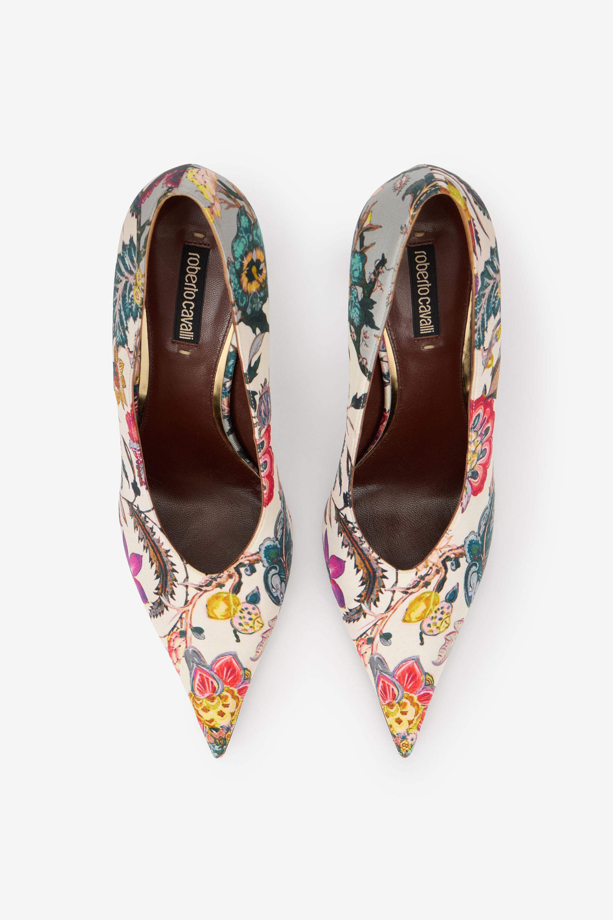 RC Escarpins à Imprimé Florentine Flower MULTI FLOWER WHITE VKS120-SE380