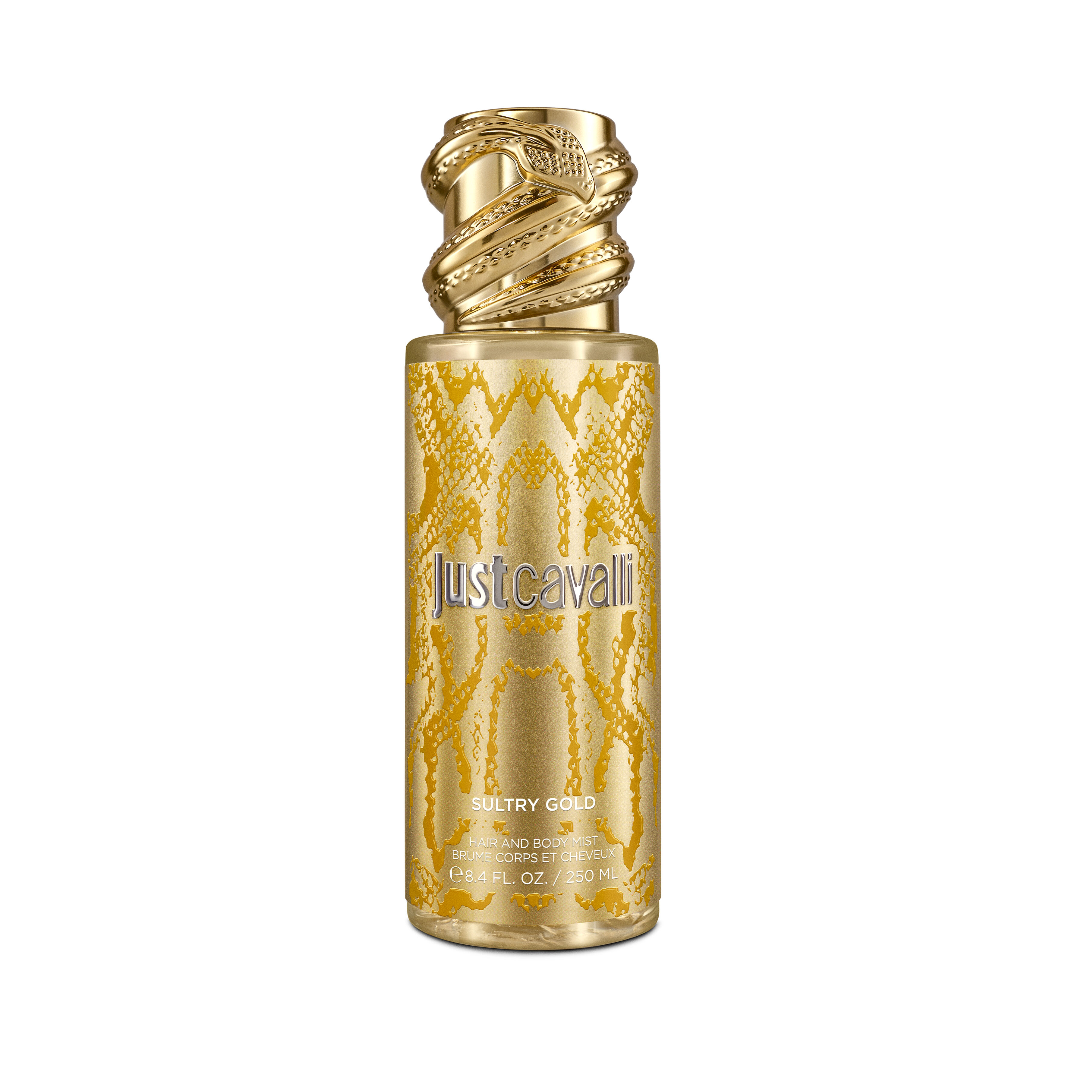 JC JUST CAVALLI SULTRY GOLD HAIR & BODY MIST 250 ML GENERIC UALI16-II020