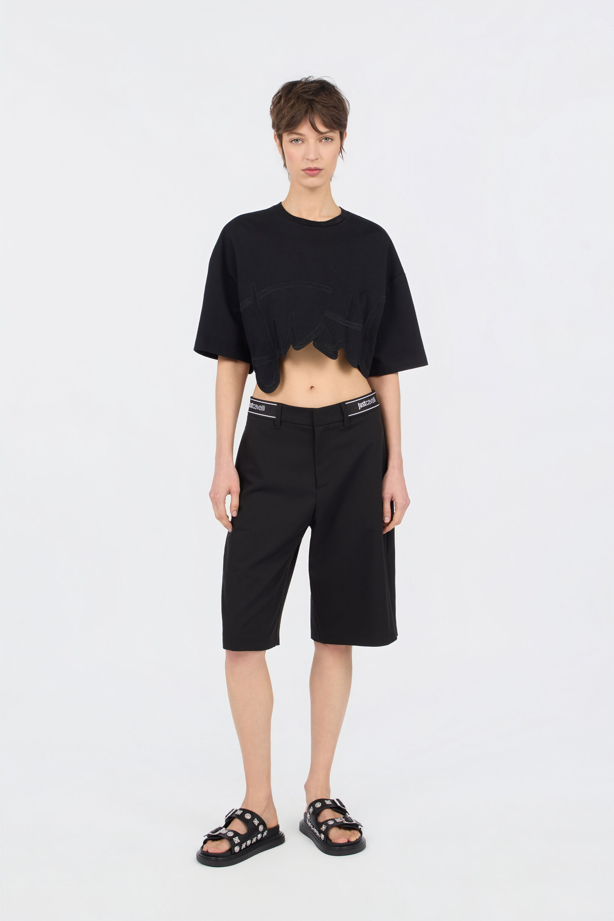 JC Bermudas Negros BLACK WFT174-WF551