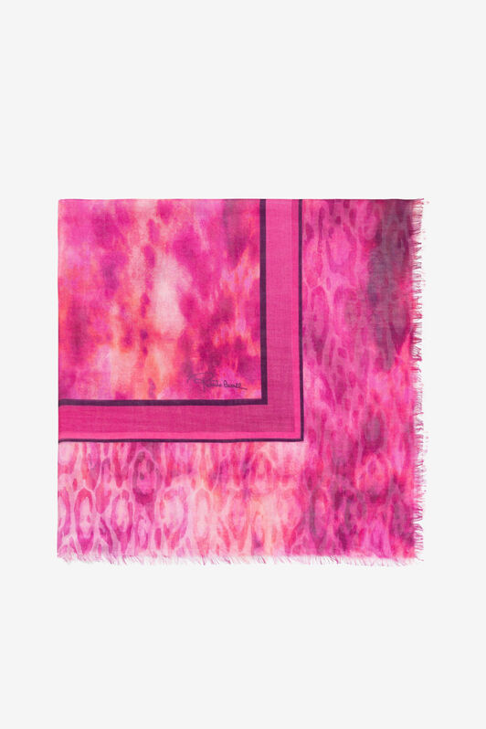 RC Leopard-print scarf RC Leopard-print scarf ROSA/FUXIA QYZ00A-FL002