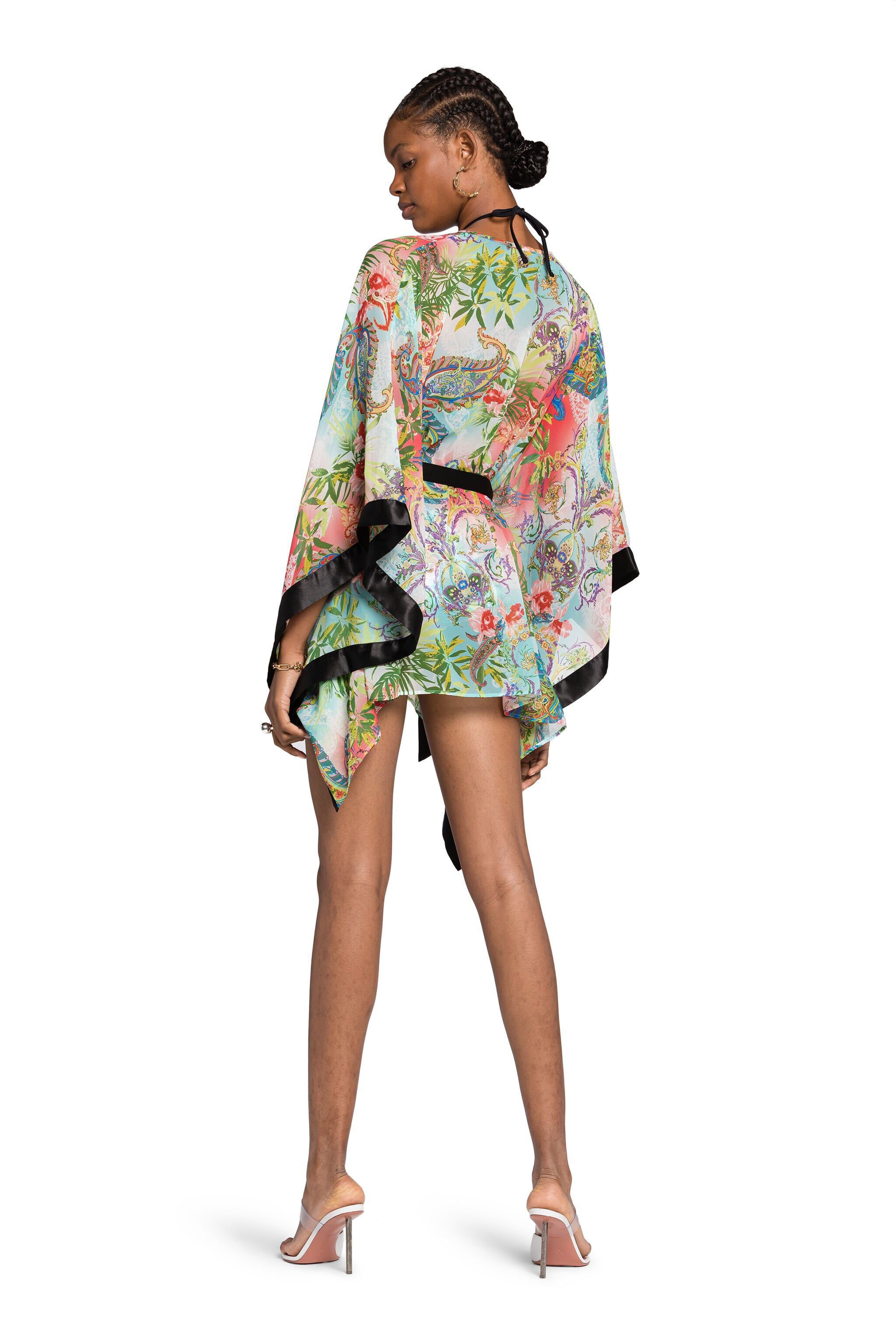 RC Botanical-Print Kaftan Dress MULTICOLOR KSW00D-7GI19