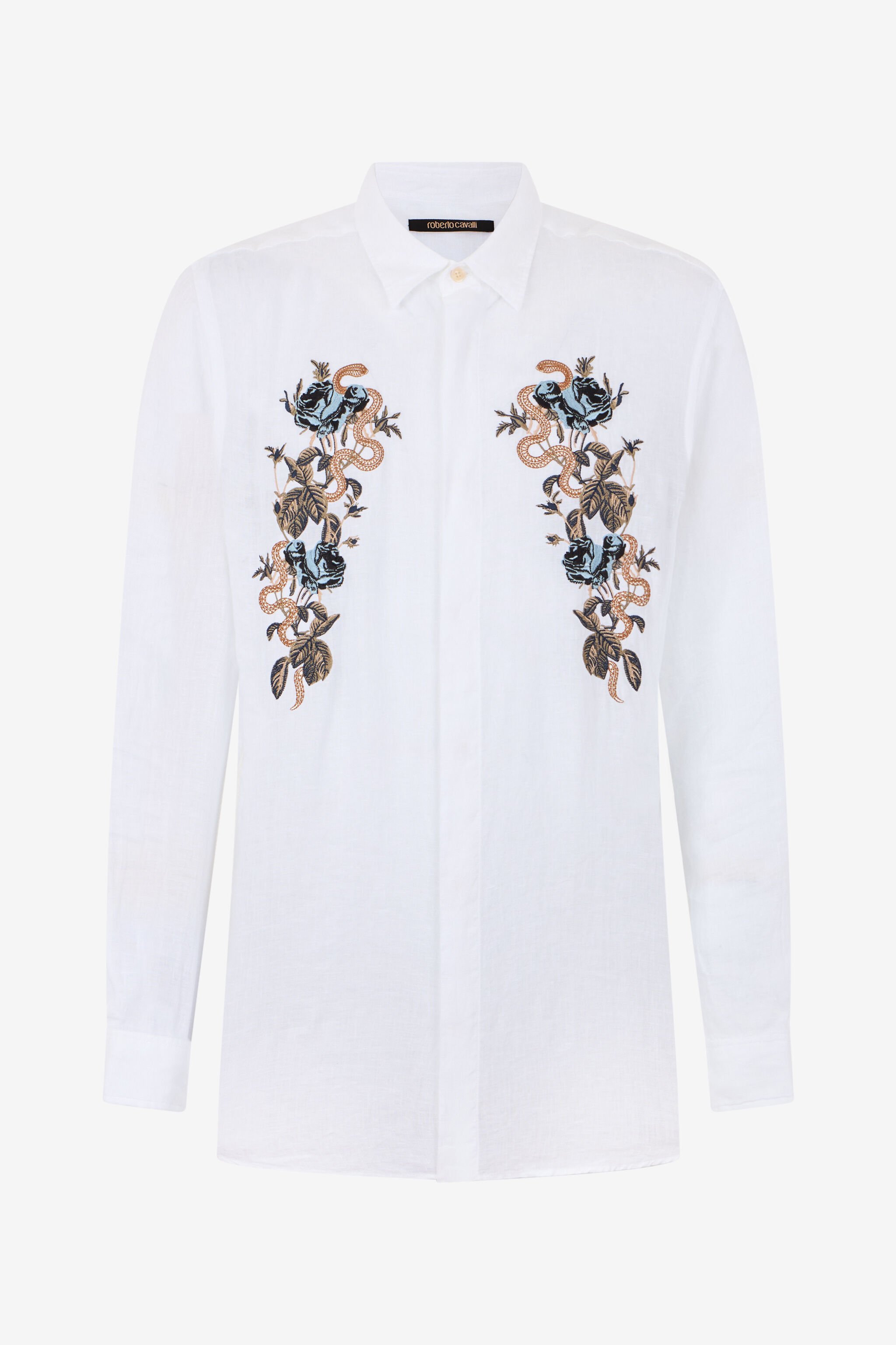 RC White Embroidered Shirt OFF WHITE SOT70K-3HM70
