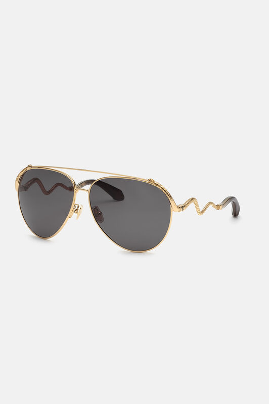 RC Sunglasses Roberto Cavalli Snake Collection Noir/Or SALD41-ID152