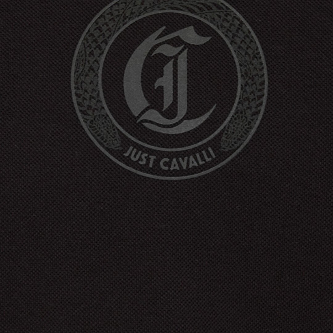 JC Polo With JC Monogram Embroidery BLACK UFT020-UF040