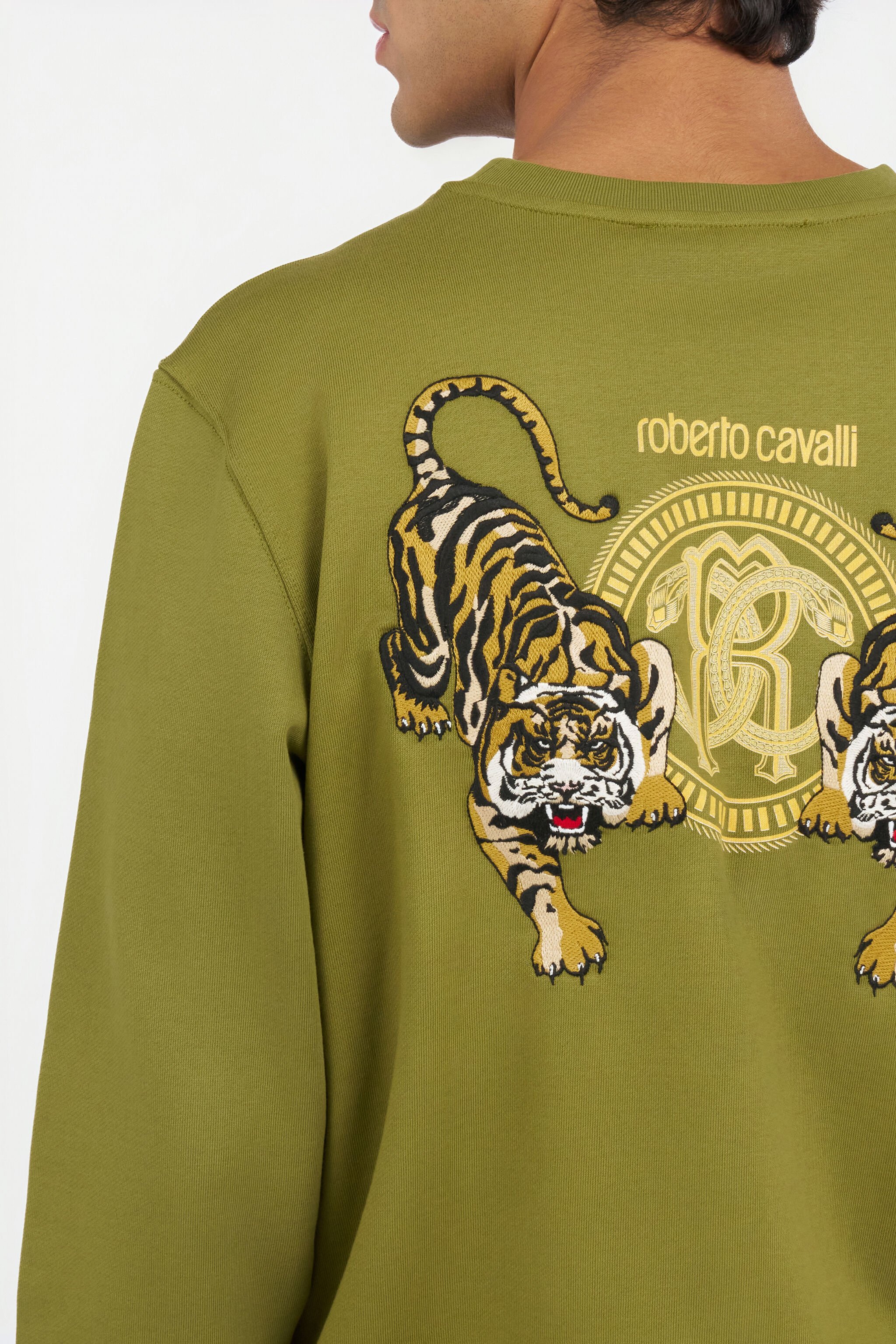 RC Sudadera Verde con Logo GREEN OLIVE QOT66C-CFU50