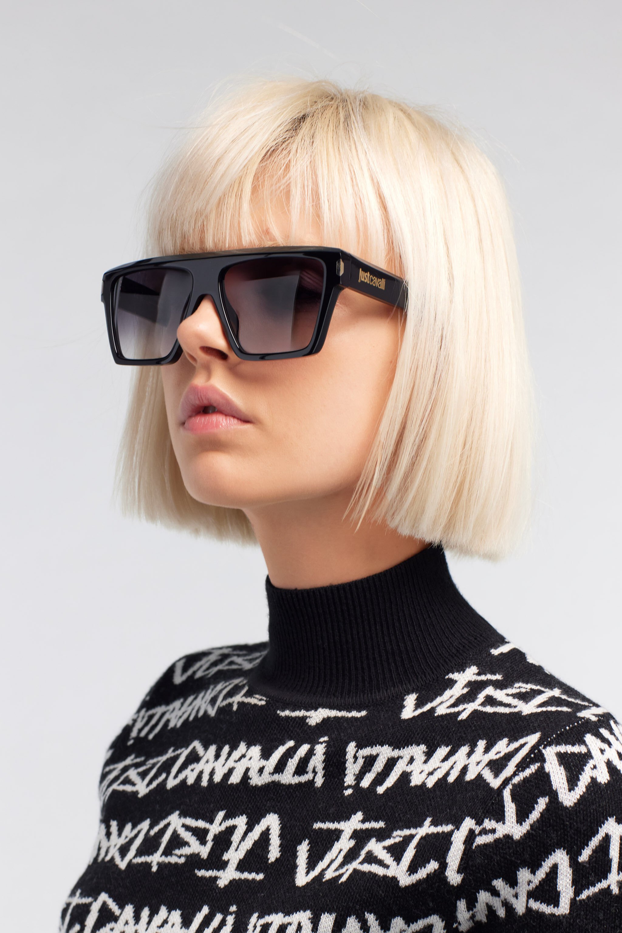 JC Sunglasses Just Cavalli Schwarz RALD01-ID004