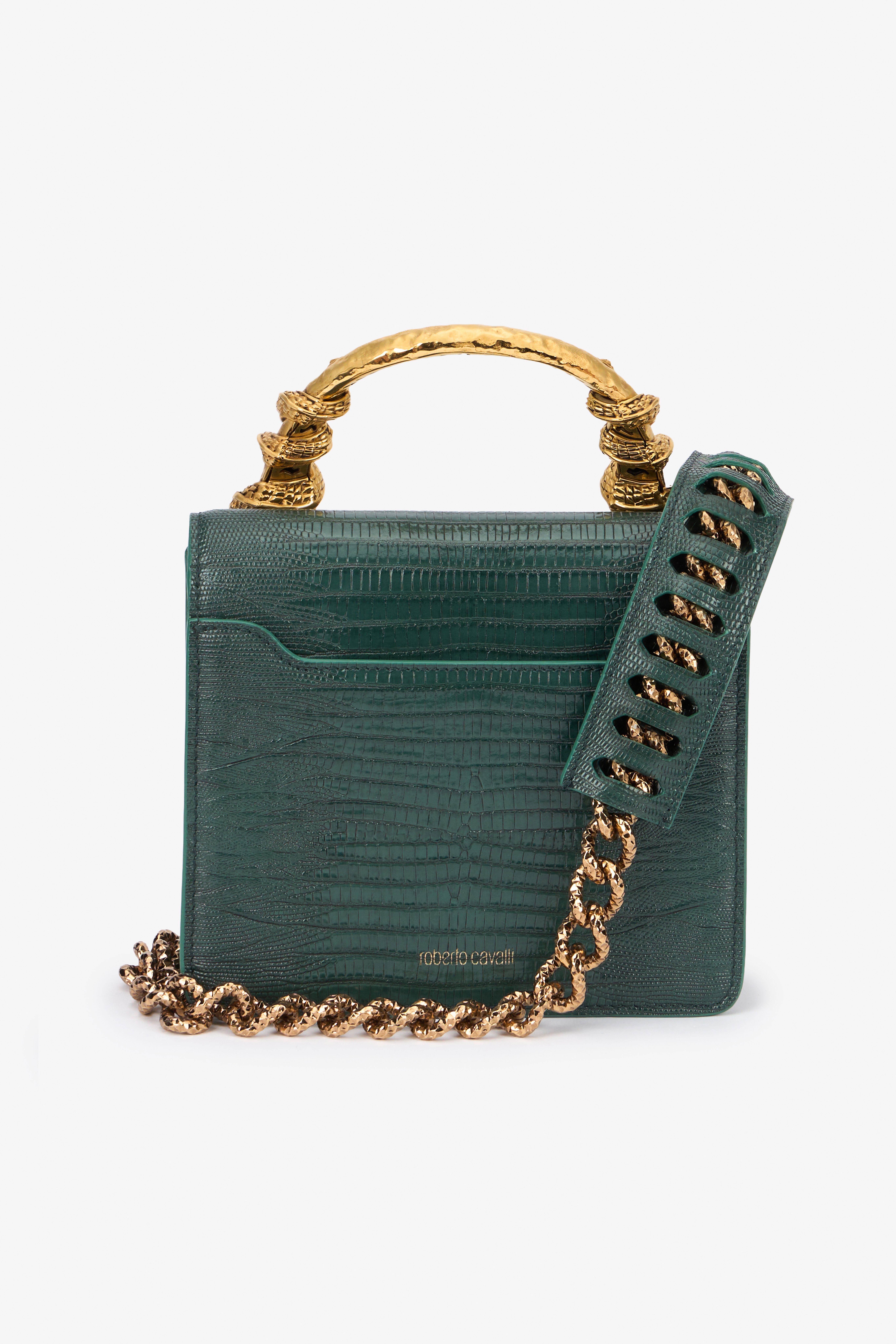RC Borsa Serpentine Verde scuro VWB001-PZ119