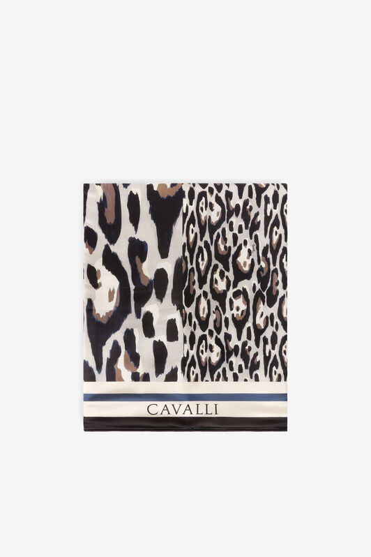 RC Leopard-print beach towel RC Leopard-print beach towel GRAY QRH00W-7NF54
