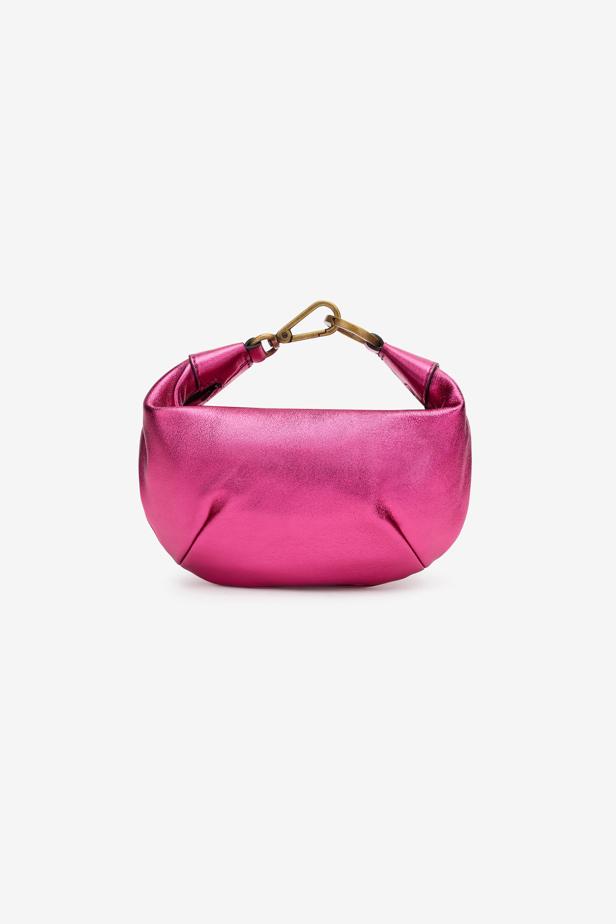RC Hobo Bag with Mirror Snake Monogram FUXIA POB00A-PZ296